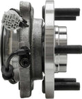 Side view of Front Wheel Bearing And Hub Assembly For Frontier 2005 To 2016 Direct Fit Front Hub Bearing Kit For Front Axle Replacement OE Grade Quality