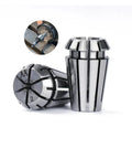 Premium ER11 Collet Chuck Set with Bit Clamping Tool Handle, showcasing precision grip for 1mm to 7mm end mills.