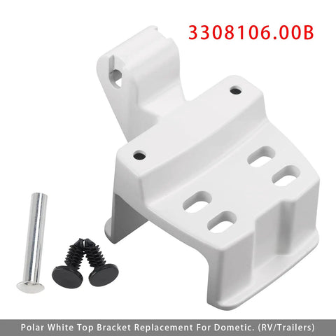Polar White Awning Arm Top Mounting Bracket Kit For Dometic 3308106.00B Fits Models 8271000 8500 9000 8482000 8483000