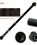 Front Adjustable Track Panhard Bar For Ford F Series 1999 To 2004 F250 F350 Super Duty And 2000 To 2005 Excursion, 2 To 6 Inch Lift Replacement, forged steel adjustable track bar shown with bushings and sleeves