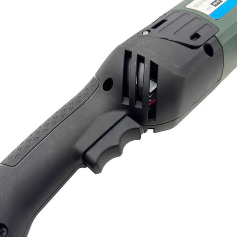 Hella Powerful 1800W Portable Curved Beveling Machine With Four Blades grip detail showcasing ergonomic design for ease of use.