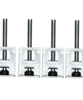 Adjustable Table Leg Leveler Foot Set For Chairs Desks And Cabinets 100mm Steel Sofa Lifter 4-piece set of levelers