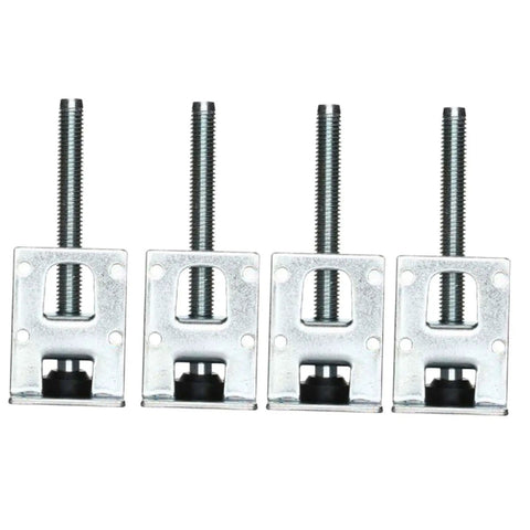 Adjustable Table Leg Leveler Foot Set For Chairs Desks And Cabinets 100mm Steel Sofa Lifter 4-piece set of levelers