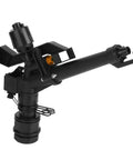 360 Degree Rotating Sprinkler System With Adjustable Spray For Lawn Garden And Farm Irrigation 1.5 In To 1 In Thread With DN25 Adapter