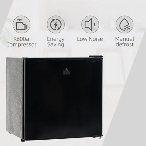 Slick 1.1 Cu Ft Compact Mini Upright Freezer With Removable Shelves And A Reversible Door showing features and design elements.