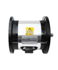 Front view of DC 24V 35W 90Nm Double Flange Magnetic Clutch Brake Combination CSN010AA for industrial machinery use.