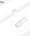 Clear Acrylic Pipe Tubing For Lamps And Water Cooling Systems Rigid Round Tube 13mm Inner Diameter 15mm Outer Diameter 12 Inch Length