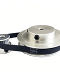Check Out This Awesome 5 To 1 Timing Pulley Kit With 16 T And 80 T Gears For Smooth 3D Printer Motion, Featuring Super Tight 2Gt Belts That Stop Slipping And Give You Serious Low Speed High Torque Power For Any Project. 5:1 aluminum pulley kit with 2GT belt
