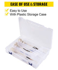 8 Piece Induction Coil Kit For Induction Heaters With Varying Coil Lengths, plastic storage case open with coils inside