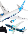 Blue Epic RC Plane For Beginners And Hobbyists A 3 Channel Fixed Wing EPP Aircraft With Gyro Stabilization and Remote
