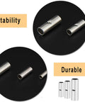Non Insulated Butt Connectors All In One Kit DIY Friendly For Electrical Splices In 22 18 AWG 16 14 AWG 12 10 AWG