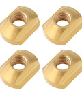 Solid M8 Brass Hydrofoil T Nuts For Water Sports Tracks 4 Pack Marine Grade Hardware, 20x14mm and 20x8mm sizes for windsurfing.