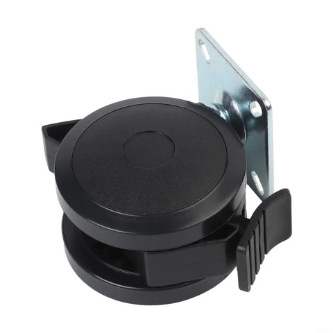 Heavy Duty 4 Pack Locking Casters For Weber Spirit 200 And 300 Gas Grills Model 69827 black swivel caster with brake lever.
