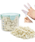 Bulk Latex Finger Cots 300 Pcs Per Case Medium Size Rubber Finger Tips Sleeves For Tattooing Beauty Nails Electronics Repair Handmade Crafts