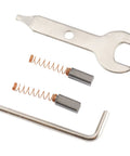 Wrench, springs, and hex key for 3 Inch All In One Handy Mini Bench Grinder Polisher With 31 Inch Flexible Shaft And Accessories
