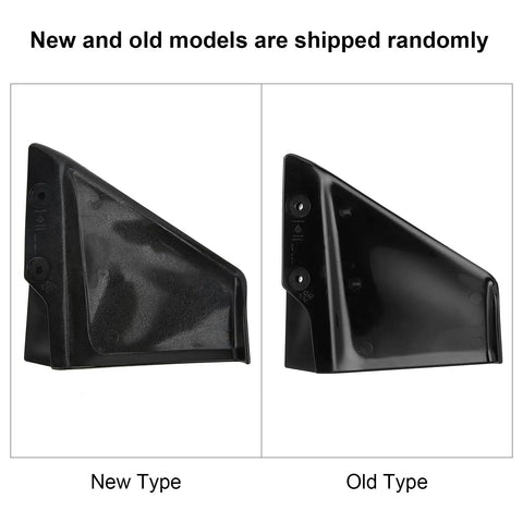 New and old models of pair of small hydrofoil boat motor stabilizers for 4 to 50HP outboards with bolt nut reduces drag and bow rise