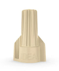 No Sweat Twist On Wire Connectors For 22 To 8 Awg Bag Of 100 Built Tough connector with hex top and swept wings.