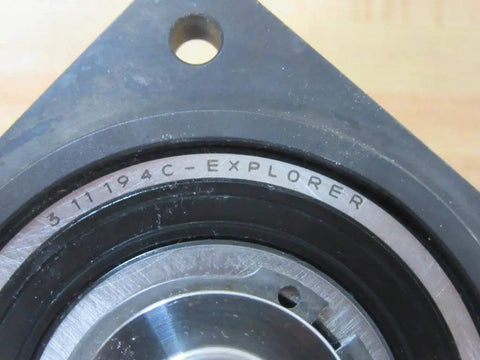Close-up of PLE 80 90 Gearbox Eight To One Reduction One And A Half Inch Shaft Length FNR PN 2008176 1 001 with engraved details