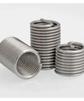 Fine Thread Repair Insert Kit For M6 To M16 In 304 Stainless Steel Helicoil Bushing, showing spiral helicoil design.