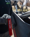 Heavy Duty Pistol Grip Grease Gun With Patented LockNLube Coupler Locks On And Does Not Leak, 20 Inch Hose With Inline Swivel, used on machinery