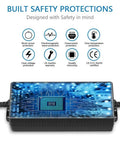 Adjustable 3V to 24V DC Power Supply Adapter With 36W Output 1.5A Max Includes 14 Tips and Polarity Converter safety features