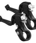 Black Kids Bicycle Brake Levers Set 2-piece, smooth quick operation for 2-2.3 cm handlebars, easy install for road and mountain bikes