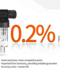 NPT1/4 Thread Pressure Transmitter Sensor For Hydraulic Systems, Pro Grade 0-100 PSI Range, 4-20mA And 0-10V Output