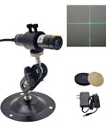 Green Cross Laser Alignment Light For Heat Press And Screen Printing, Focusable And Adjustable Line Width, 16mm Diameter Barrel