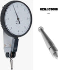 2.0mm Dial Test Indicator Contact Points Replacement 103006 M1.6, shown with measuring tool and OEM reference