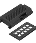 Universal 10 Button Membrane Switch Panel With Bluetooth App Control, Backlit LED Touch Interface shown with control module