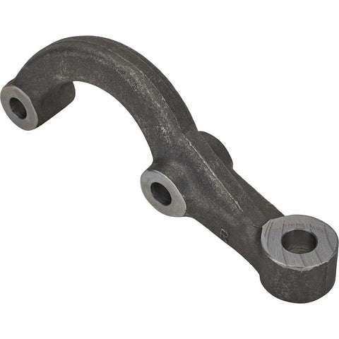 Pinto Spindle Short Arm Steering Arm Left, Heat Treated Steel, CNC Machined OEM Geometry, Reduces Bump Steer, IMCA USMTS USRA UMP Wissota Approved