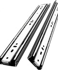 Heavy Duty Locking Drawer Slides 260 Lb Capacity With Full Extension 3 Fold, pair of steel ball bearing drawer slides