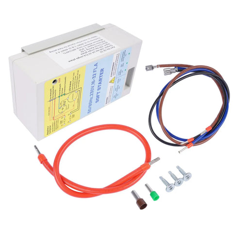 Smooth Operator Ac Starter For 4 To 7 Ton Residential Units with wiring and connectors for hassle-free installation.