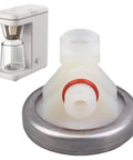 Coffee Machine Pressure Regulator For Stable Water Flow And Durable Beverage Making Component That Eliminates Pulsation From Electromagnetic Pumps Delivers Smooth Extraction And Home Barista Quality, close-up