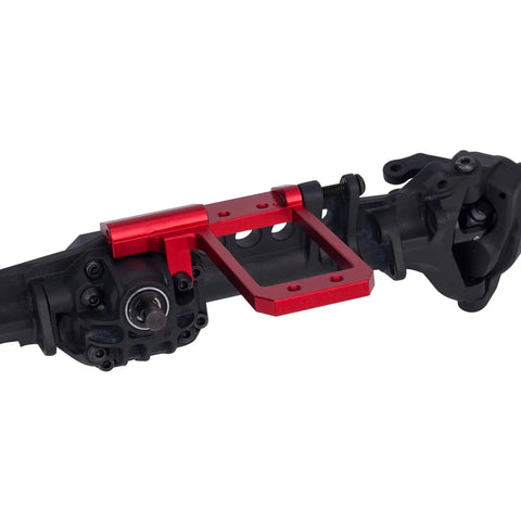 Beefy Aluminum 1/10 RC Portal Axle Servo Mount With Low Center Of Gravity CNC Front Axle Mount for 1/10 Crawler Upgrades