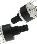 16mm Rotary Encoder Switch Kit Ten Pack SR16 Style Dual Pole With Three Four Position Options Plus One Pole Five Six Eight Position Variants