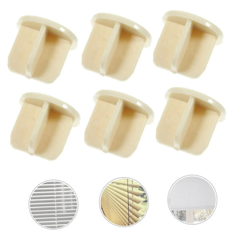 Top Shelf Abs Plastic Blind Bottom Rail End Caps For Roller Vertical And Horizontal Blinds Straight Up Heavy Duty Design No Drama Setup Durable Window Treatment Gear Fresh Mixed Colors Bulk Pack