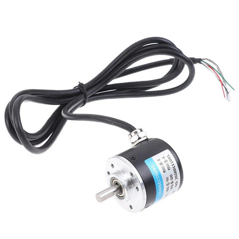 Photoelectric Incremental Encoder For Automation Systems 5 To 24V DC Input Wide Voltage Industrial Workhorse with cable