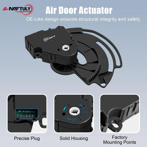 Replacement HVAC Blend Door Actuator For Trucks And SUVs Fits 2003-2014 Silverado Suburban Tahoe Yukon Escalade H2 And More