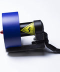 Side view of U5 Underwater Thruster 12-24V 800W Brushless Motor, blue casing, CCW propeller visible.