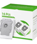 16 Pack Roomba Vacuum Bags For I S And J Series With Killer Dust Filtration Compatible With I3 Plus I4 Plus I5 I6 I7 I8 J7 J8 J9 S9 Plus