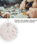 No 6498 Mechanical Watch Movement Automatic Replacement Part for repair pros shown with tools and components for installation.