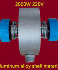 2kW Micro Hydro Generator Portable Hydroelectric Turbine For Home And Camping 110V 220V Pure Copper Coil High Efficiency