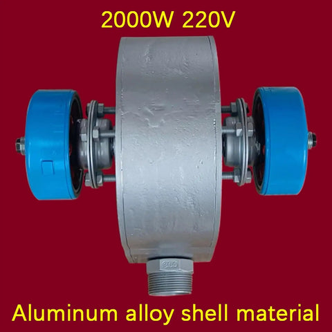2kW Micro Hydro Generator Portable Hydroelectric Turbine For Home And Camping 110V 220V Pure Copper Coil High Efficiency