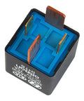 Beefy 12V DC Automotive Relay, 70A FourPin HighCurrent Switch For Cars And Trucks, Ultra Reliable Power Relay For Electrical Systems, Lights ECU And Accessories, 4-pin close-up