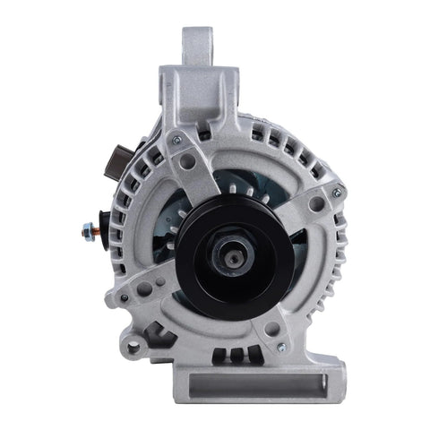 Front view of Alternator For Toyota Tundra Sequoia V8 4.6L 5.7L 150A 12V Clockwise Rotation With 8 Groove Pulley 27060-0S020