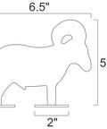 Twenty Piece 22LR Small Bore Metallic Silhouette Knock-Overs Targets Set Featuring Chickens Turkeys Pigs And Rams NRA IHMSA Style Ram