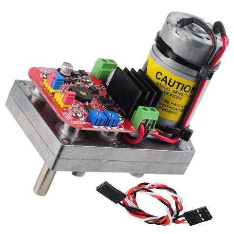 Beefy Torque RC Servo With 380 Kgcm Power, 300 Degree Steering Range, DC 12 24V Operation for robots and RC cars