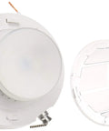 LED Ceiling Lamp Holder With Pull Chain On Off Control 10W LED Bulb Included With Bulb Guard Model 9852LED White Indoor Fixture