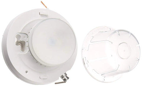LED Ceiling Lamp Holder With Pull Chain On Off Control 10W LED Bulb Included With Bulb Guard Model 9852LED White Indoor Fixture